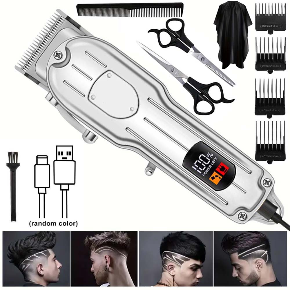 Men'S Grooming Brush - Professional Hair Clippers for Men Professional