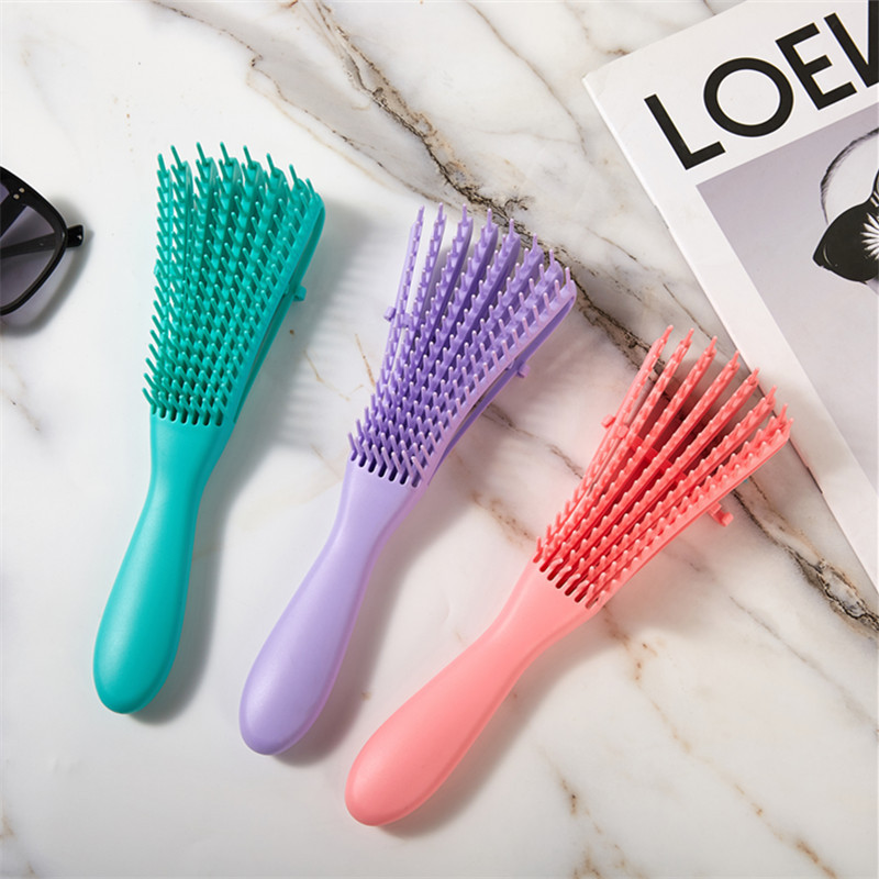 Men'S Grooming Brush - Hair Brush Detangling Brush Scalp Massage