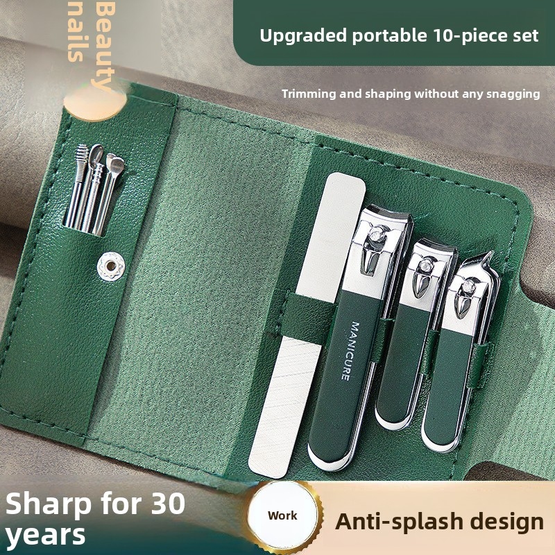 Men Grooming Home - Stainless Steel 4Pcs Nail Clipper Set,