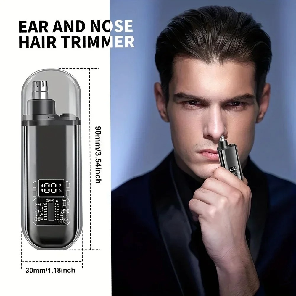 Men'S Grooming Ear Hair - Electric Nose Ear Hair Trimmer Mini
