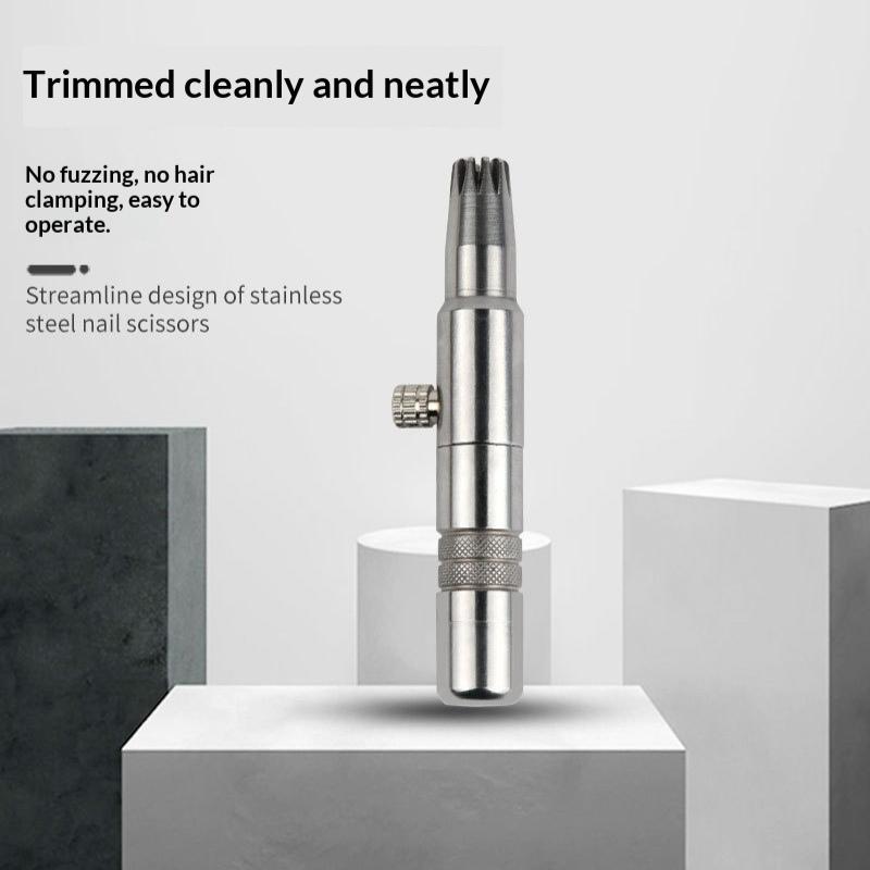 Men'S Grooming Ear Hair - Manual Mini Nose Ear Hair Trimmer