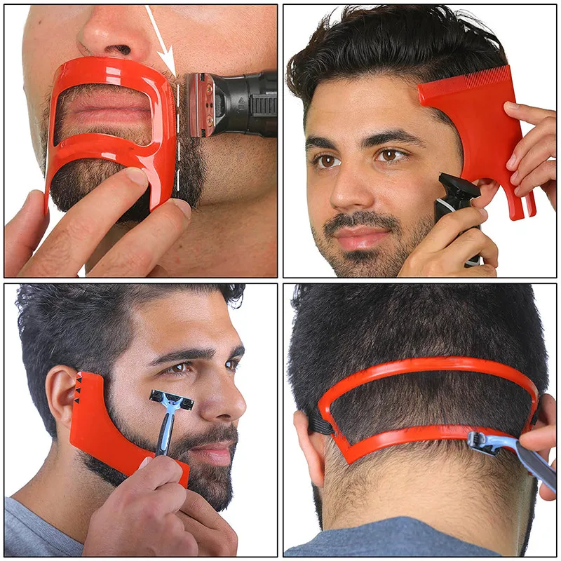 2/4Pcs Men's Beard Combs Hair  - огляд і ціна Men'S Grooming Scissors