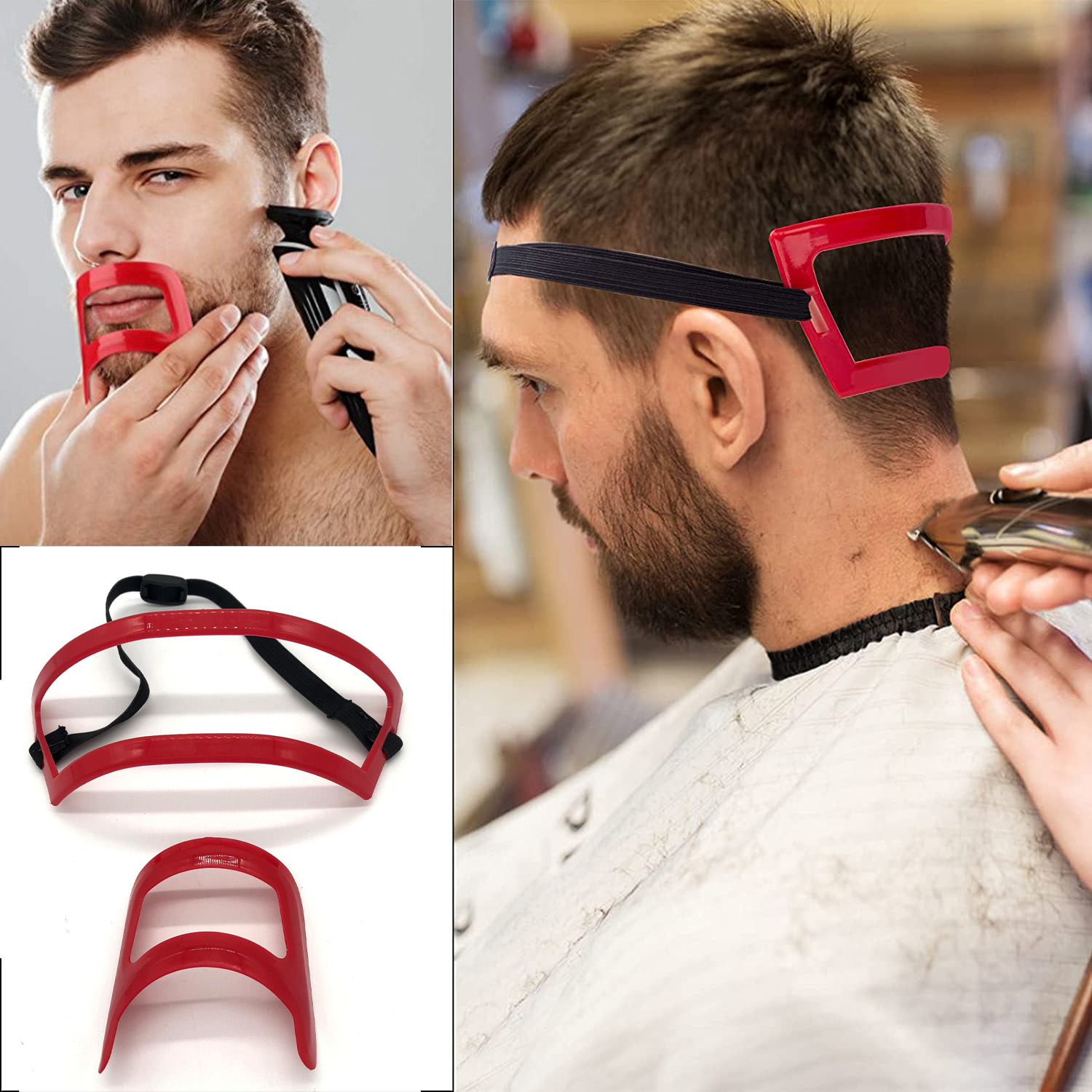 2/4Pcs Men's Beard Combs Hair  - огляд і ціна Men'S Grooming Scissors