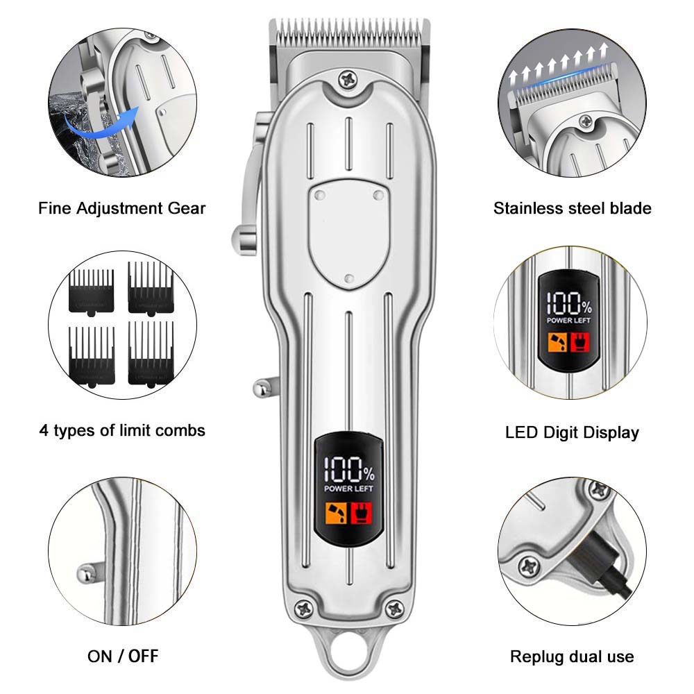 Professional Hair Clippers for - огляд і ціна Men'S Grooming Brush