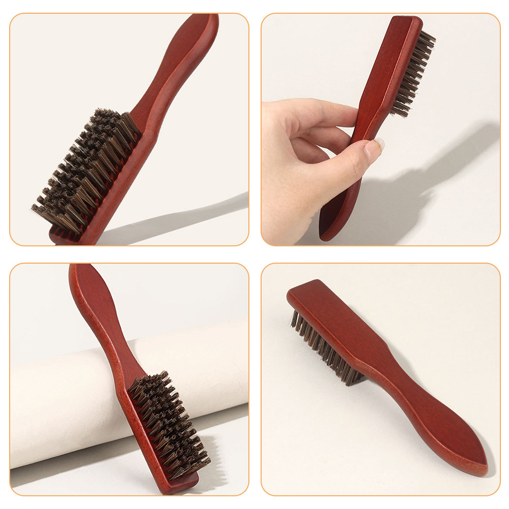 2Pcs Beard Grooming Brush Wood - огляд і ціна Men'S Grooming Brush