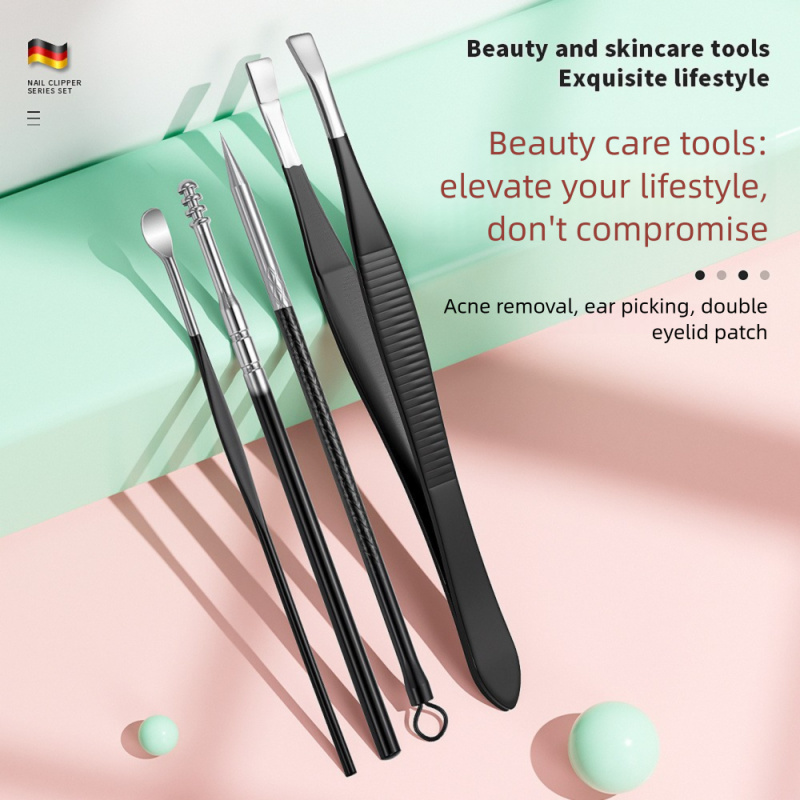 18pcs Manicure Pedicure Set, P - огляд і ціна Nail Care Kit Mens