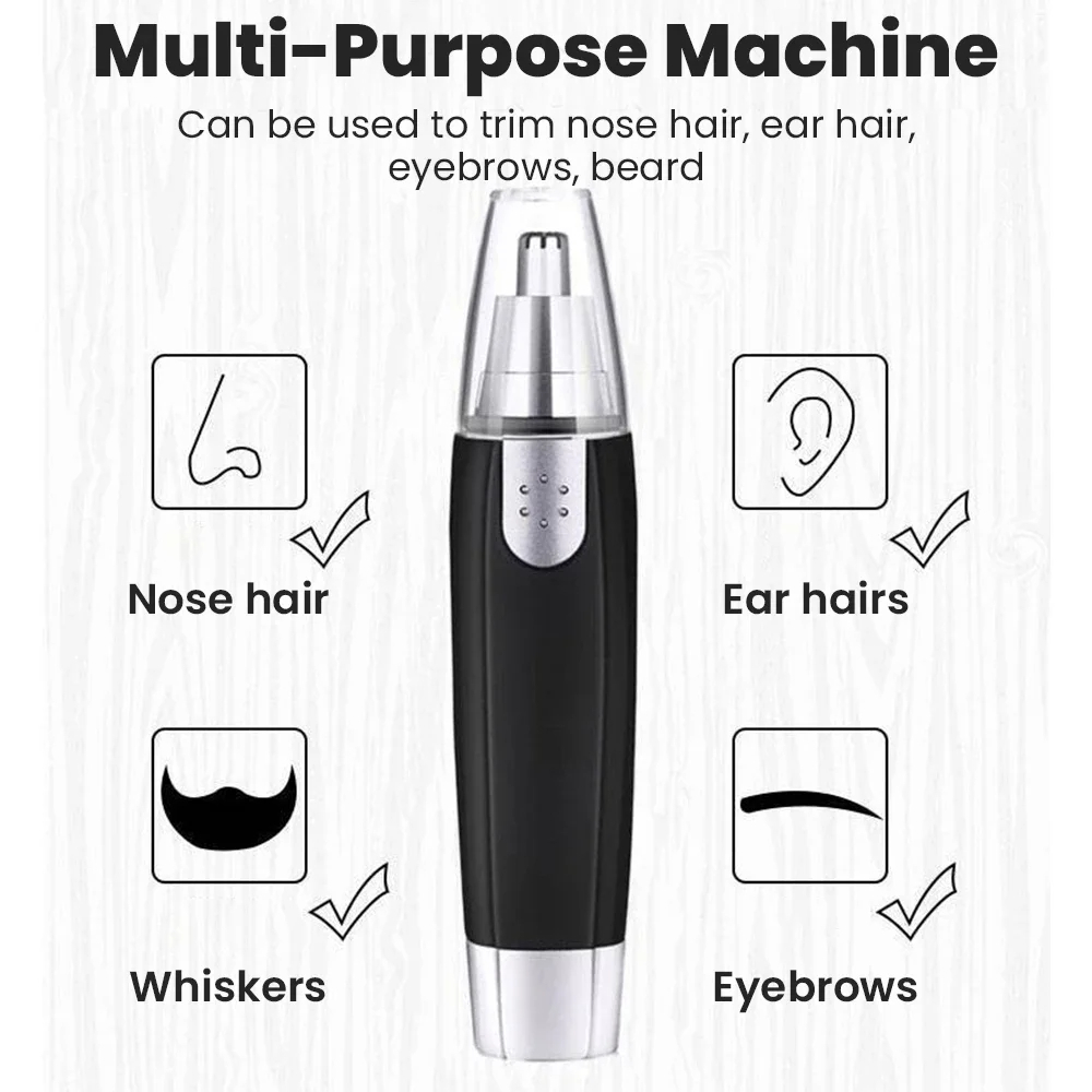 3-in-1 Rechargeable Facial Hai - огляд і ціна Men'S Grooming Ear Hair