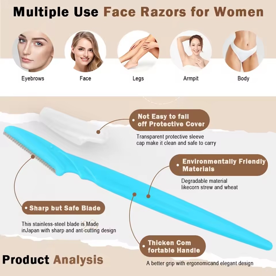 5/10/30/40pcsbrow Razor and Fa - огляд і ціна Men'S Grooming Scissors