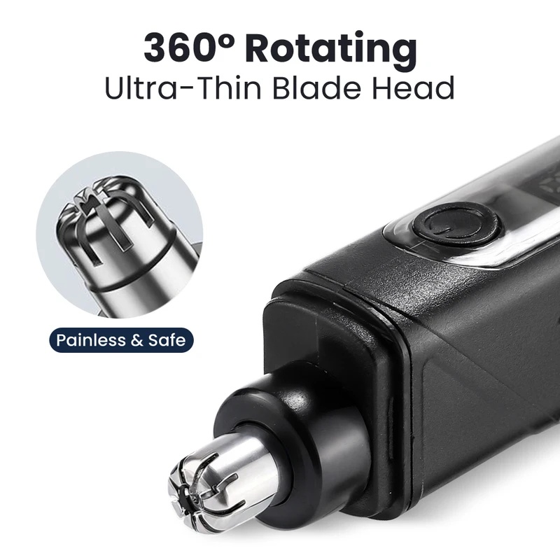 Rechargeable Nose Hair trimmer - огляд і ціна Men'S Grooming Ear Hair