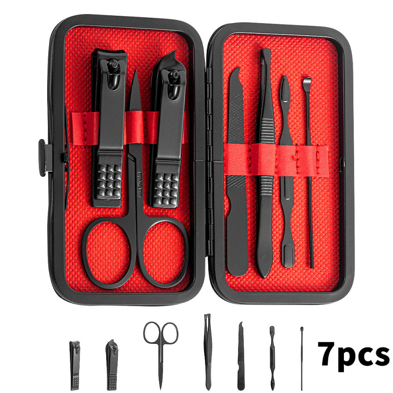 7-24pcs Professional  Nail Cli - огляд і ціна Nail Care Kit Mens