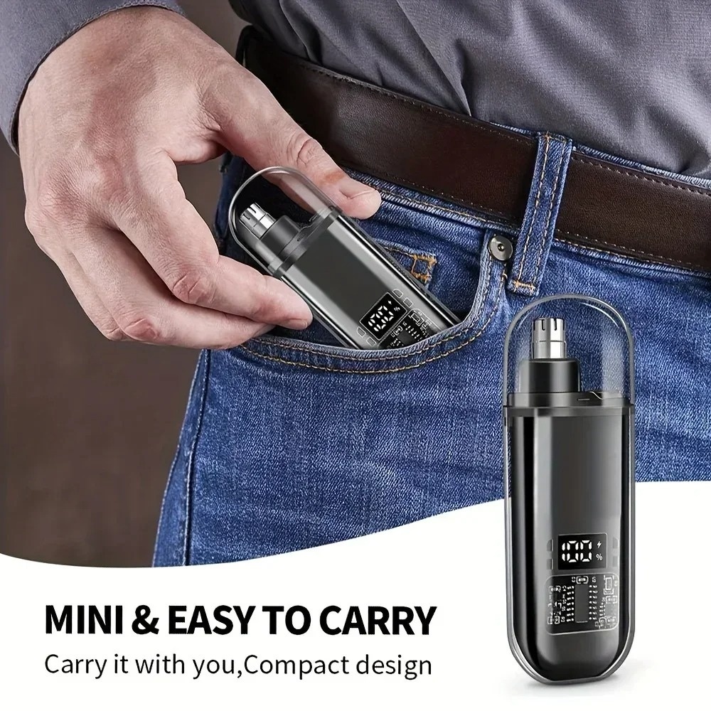 Electric Nose Ear Hair Trimmer - огляд і ціна Men'S Grooming Ear Hair