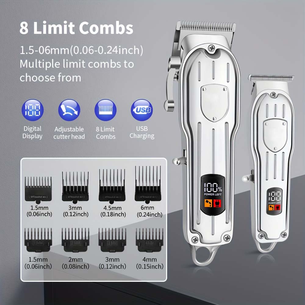 Professional Hair Clipper Set  - огляд і ціна Men'S Grooming Scissors