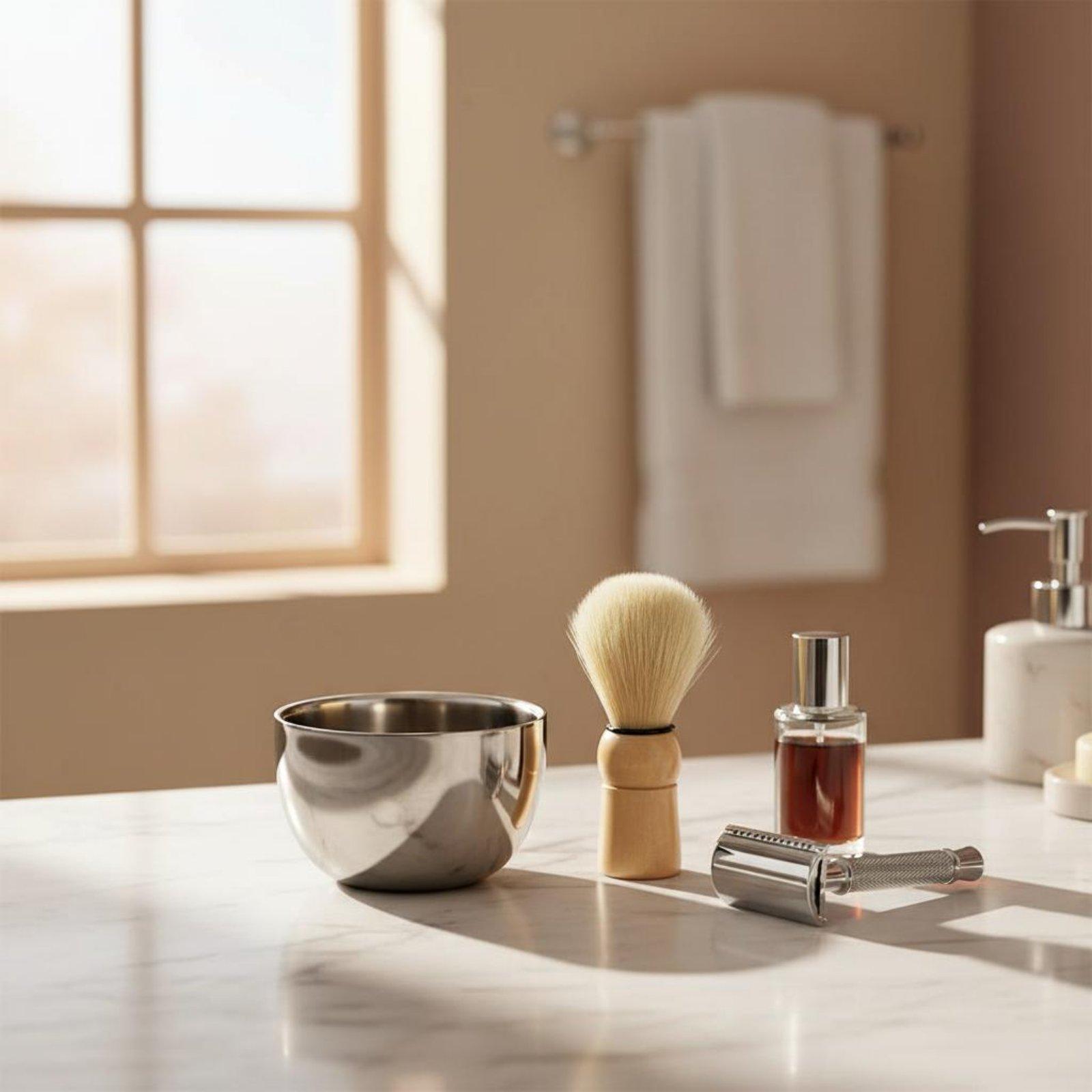Metal Shaving Foam Bowl for Me - огляд і ціна Men Grooming Home