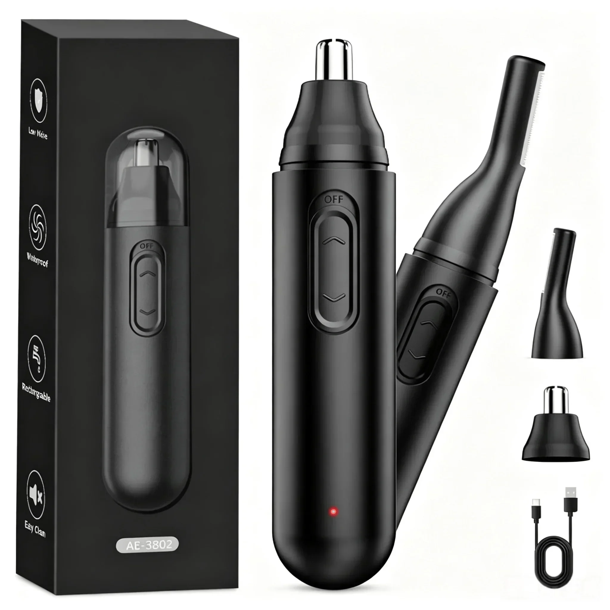 Pocket Electric Nose Hair Trim - огляд і ціна Men'S Grooming Ear Hair