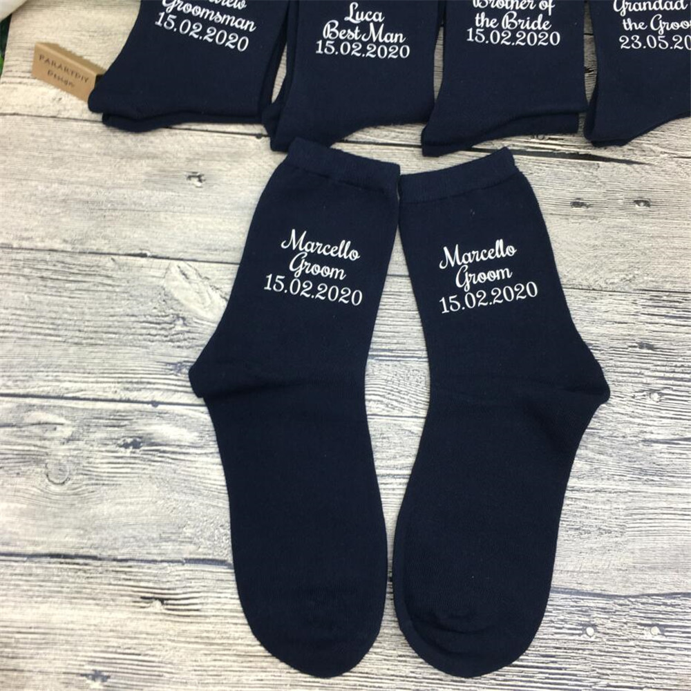 Groomsmen Socks for Wedding, D - огляд і ціна Men'S Grooming Wedding Day