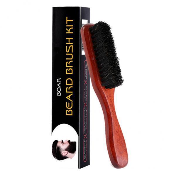 Beard Brush for Men Wooden Bri - огляд і ціна Men Grooming Home