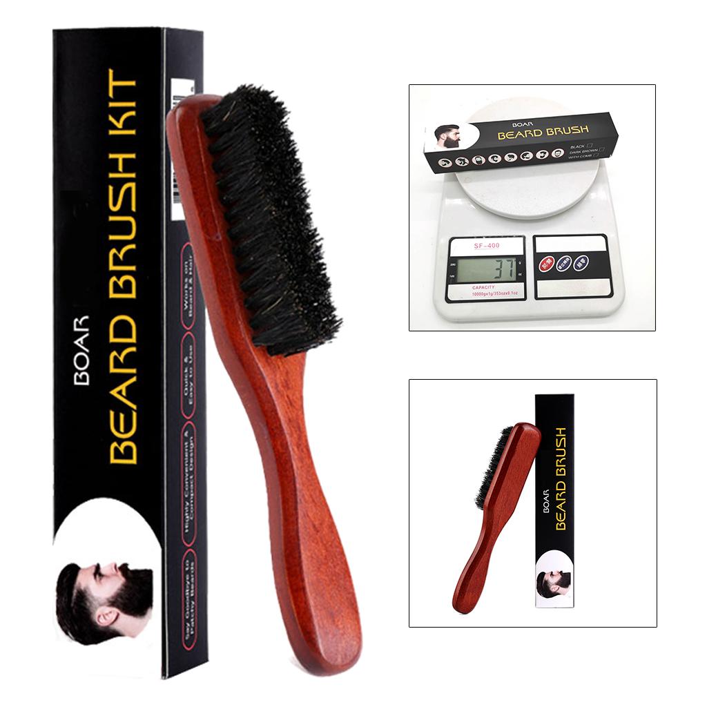 Beard Brush for Men Wooden Bri - огляд і ціна Men Grooming Home