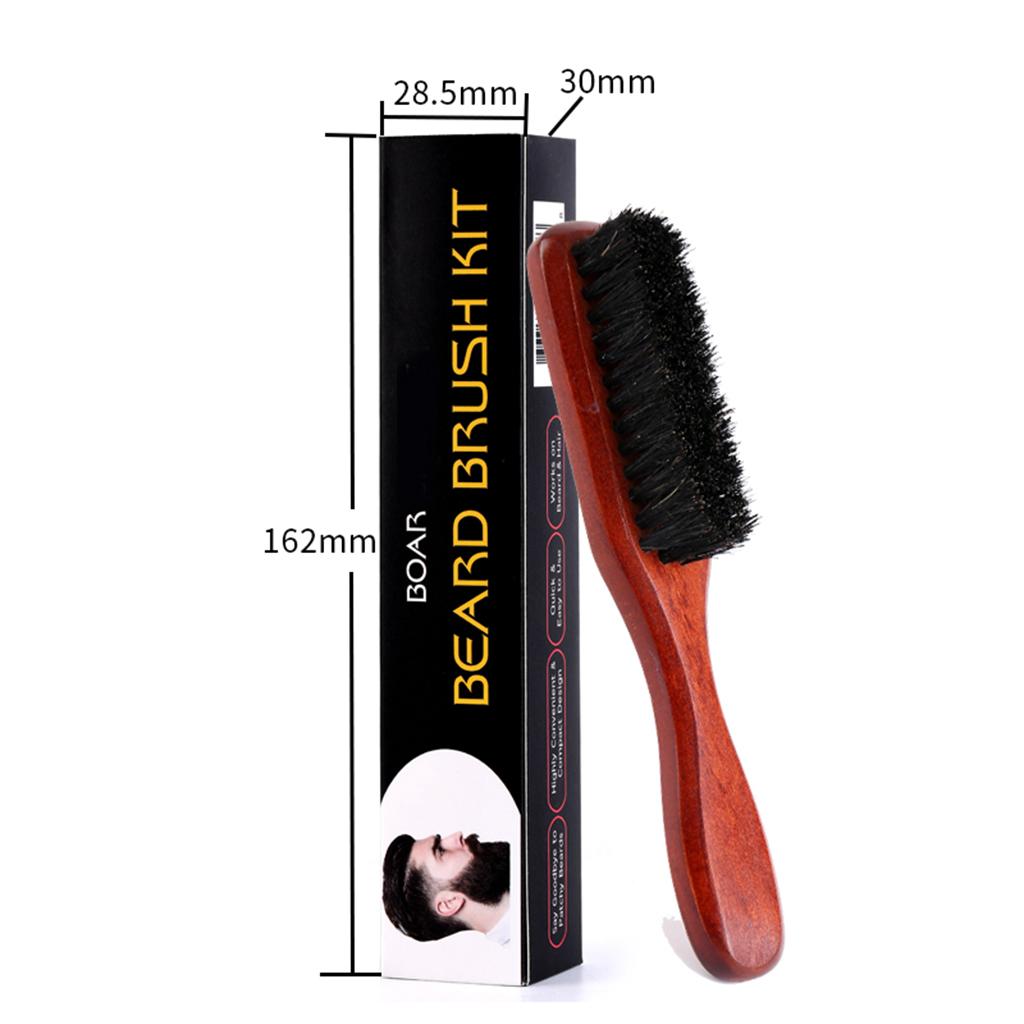 Beard Brush for Men Wooden Bri - огляд і ціна Men Grooming Home