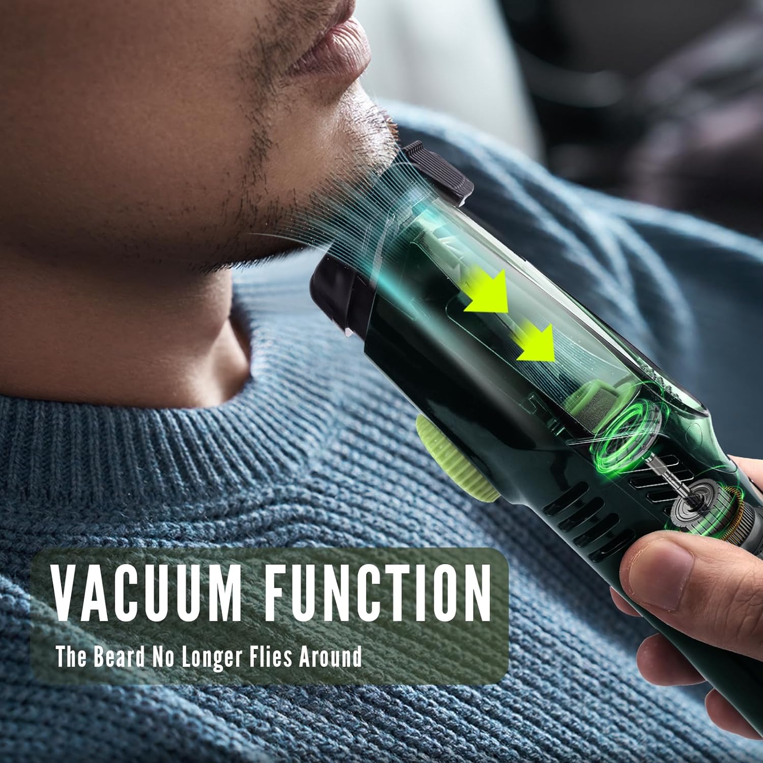 Hatteker Beard Trimmer for Men - огляд і ціна Men'S Grooming Vacuum