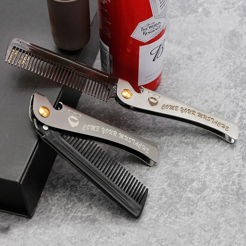 Foldable Men Hair Styling Comb - огляд і ціна Men Grooming Home