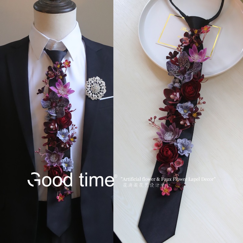 Tie flower simulation flower,  - огляд і ціна Men Grooming Home