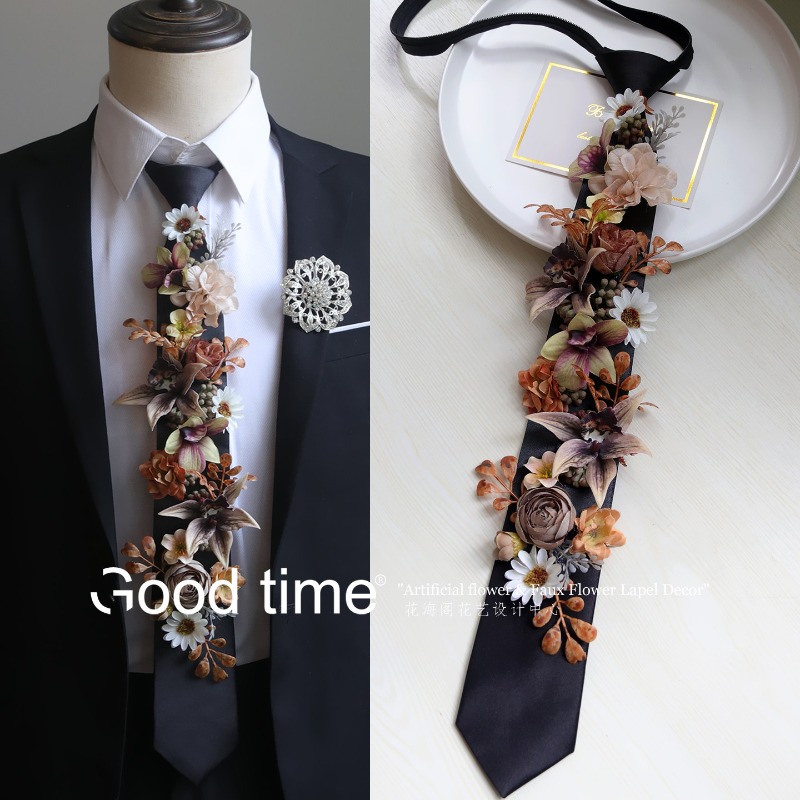 Tie flower simulation flower,  - огляд і ціна Men Grooming Home