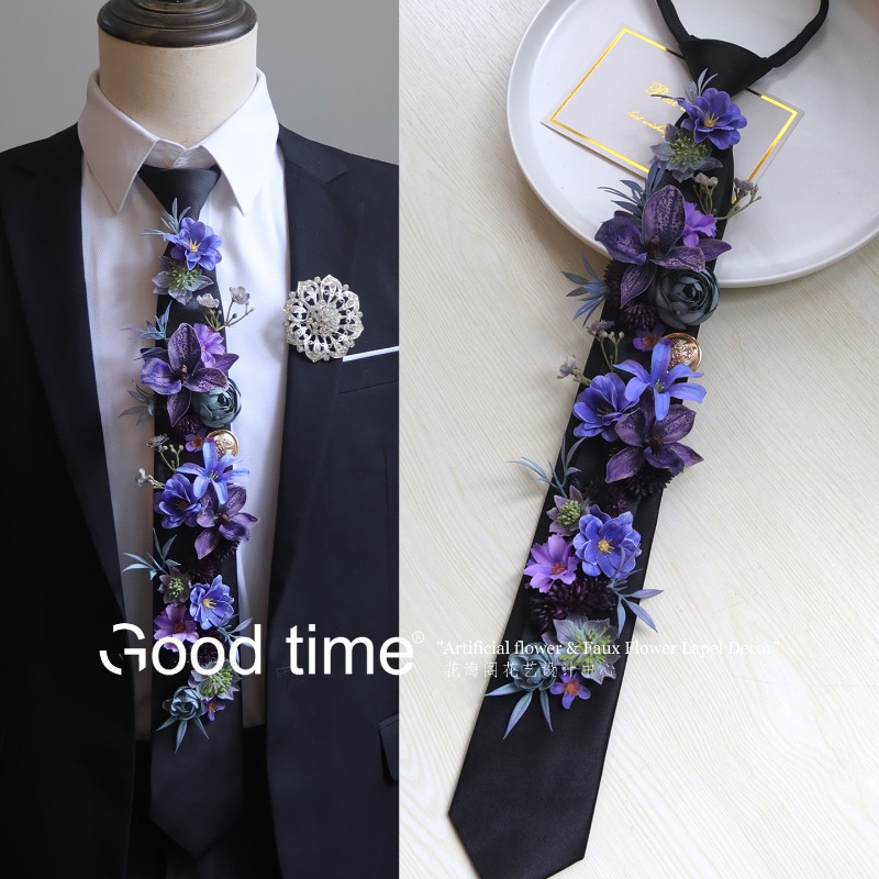 Tie flower simulation flower,  - огляд і ціна Men Grooming Home