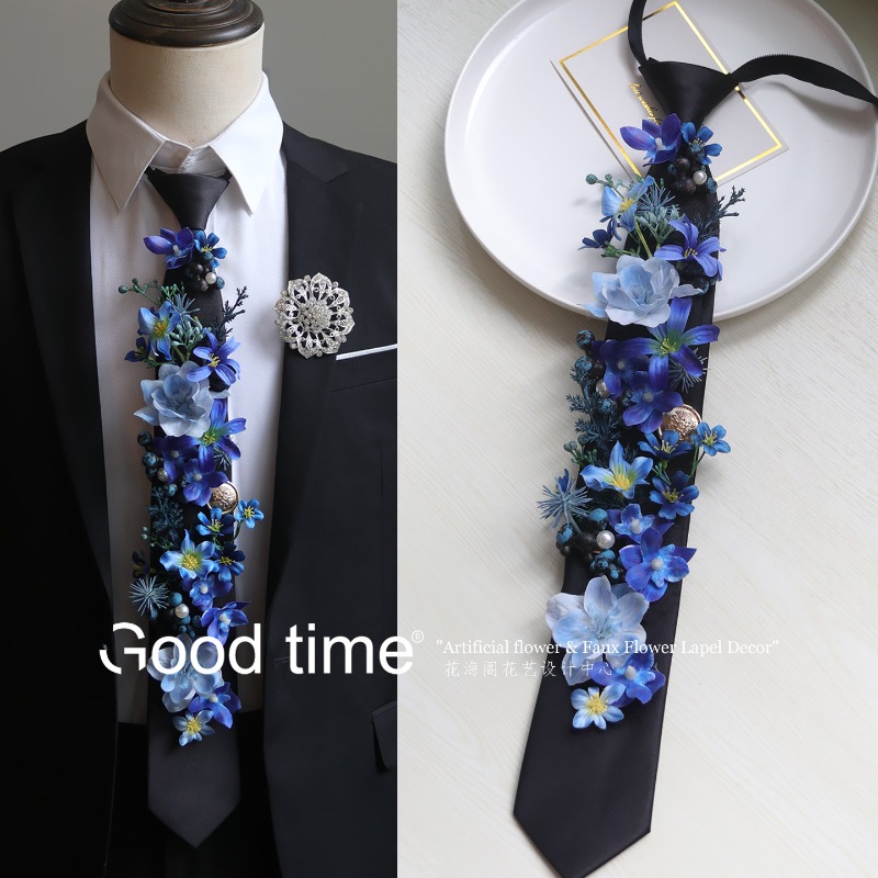Tie flower simulation flower,  - огляд і ціна Men Grooming Home