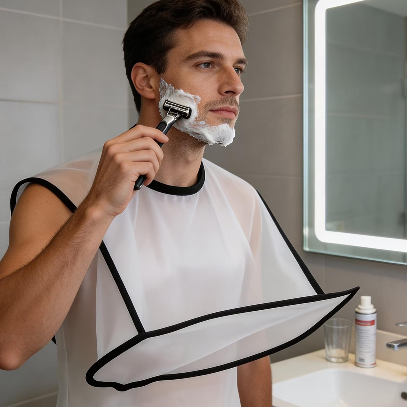 Beard Apron Foldable Shaving B - огляд і ціна Men Grooming Home