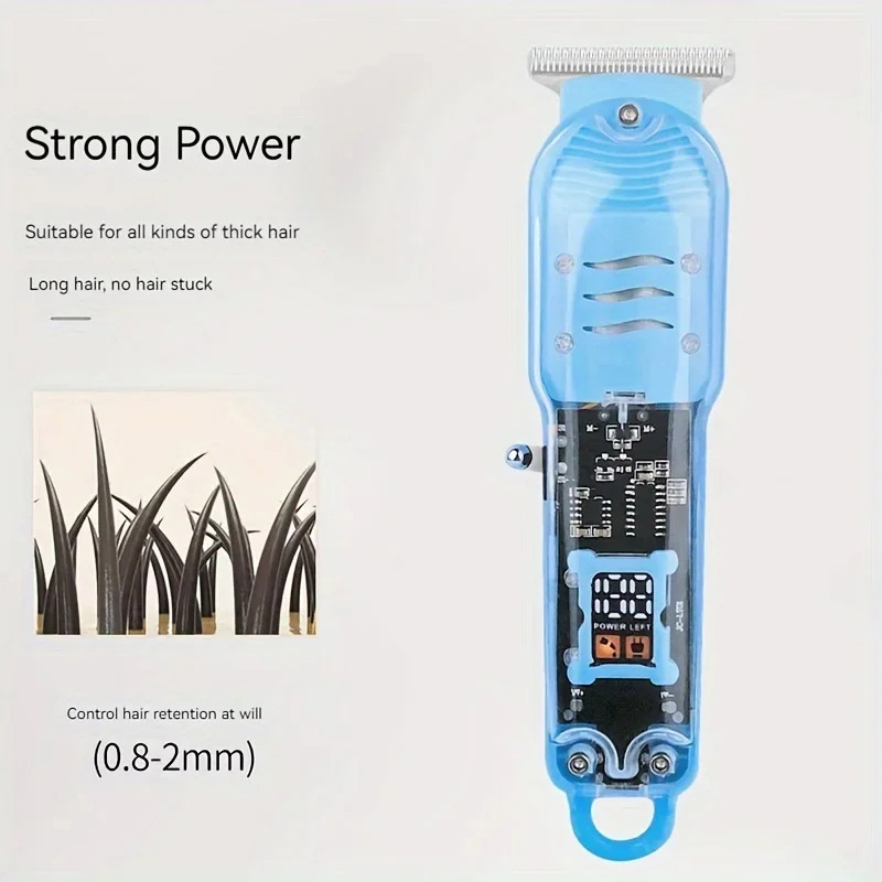 Transparent Electric Hair Clip - огляд і ціна Men Grooming Home