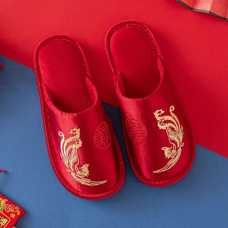 Men Silk Baotou Red Wedding Sl - огляд і ціна Men Grooming Home