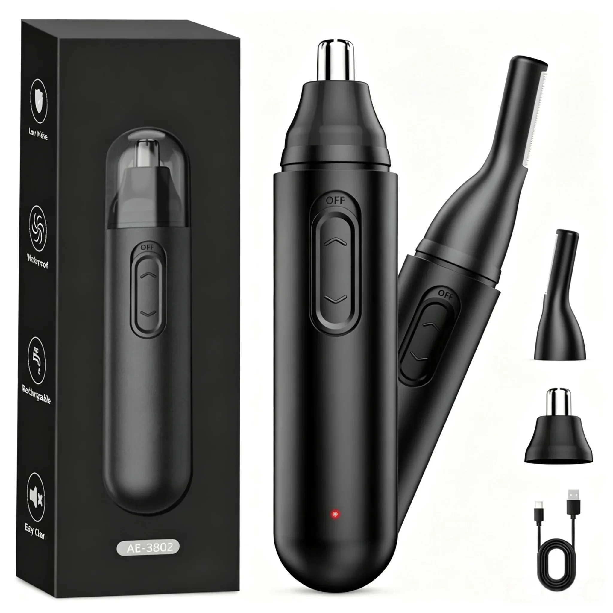 Multi-Functional Electric Nasa - огляд і ціна Men'S Grooming Ear Hair