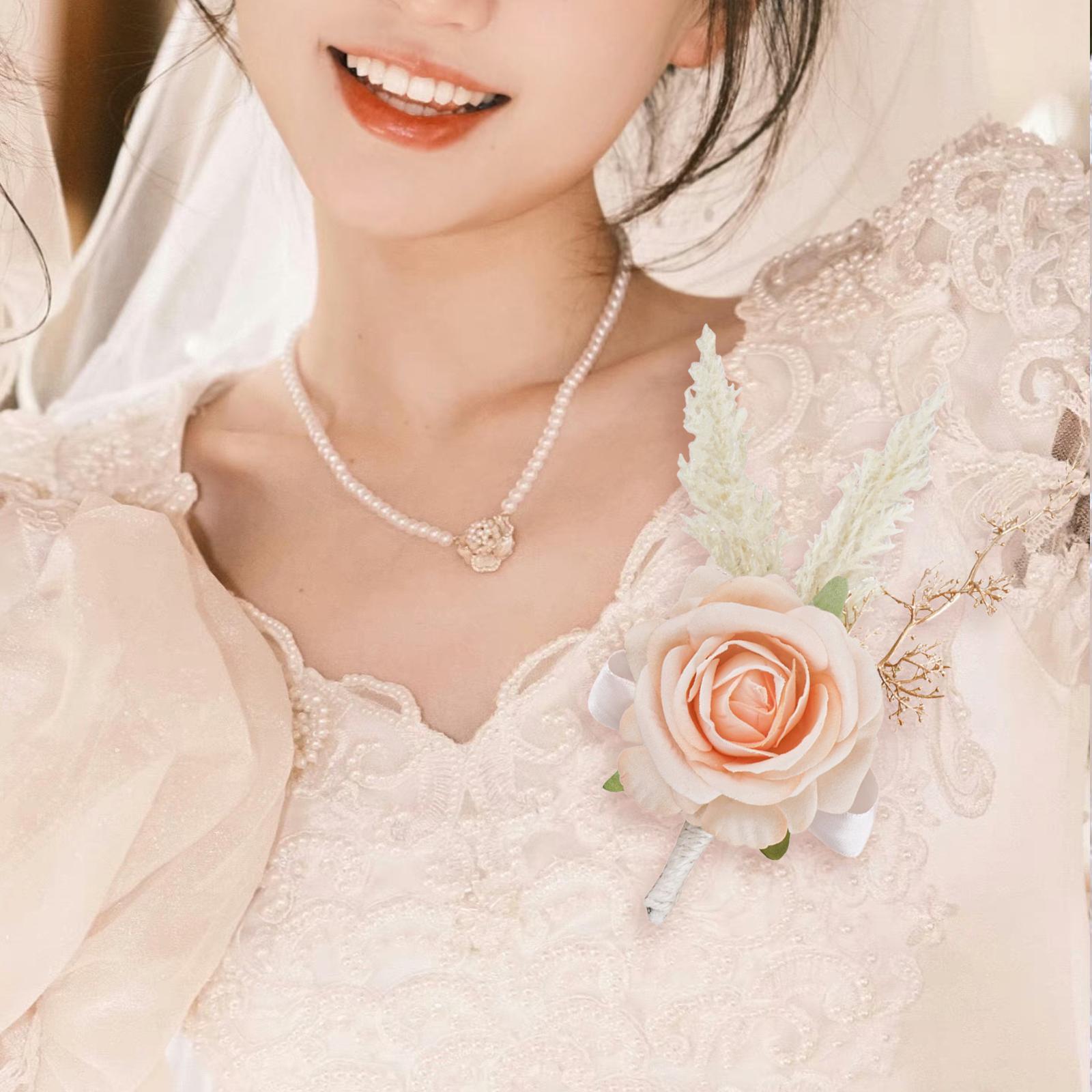 Elegant Rose Boutonniere Handm - огляд і ціна Men Grooming Home