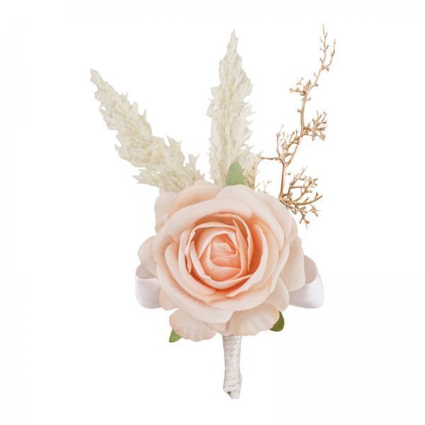 Elegant Rose Boutonniere Handm - огляд і ціна Men Grooming Home