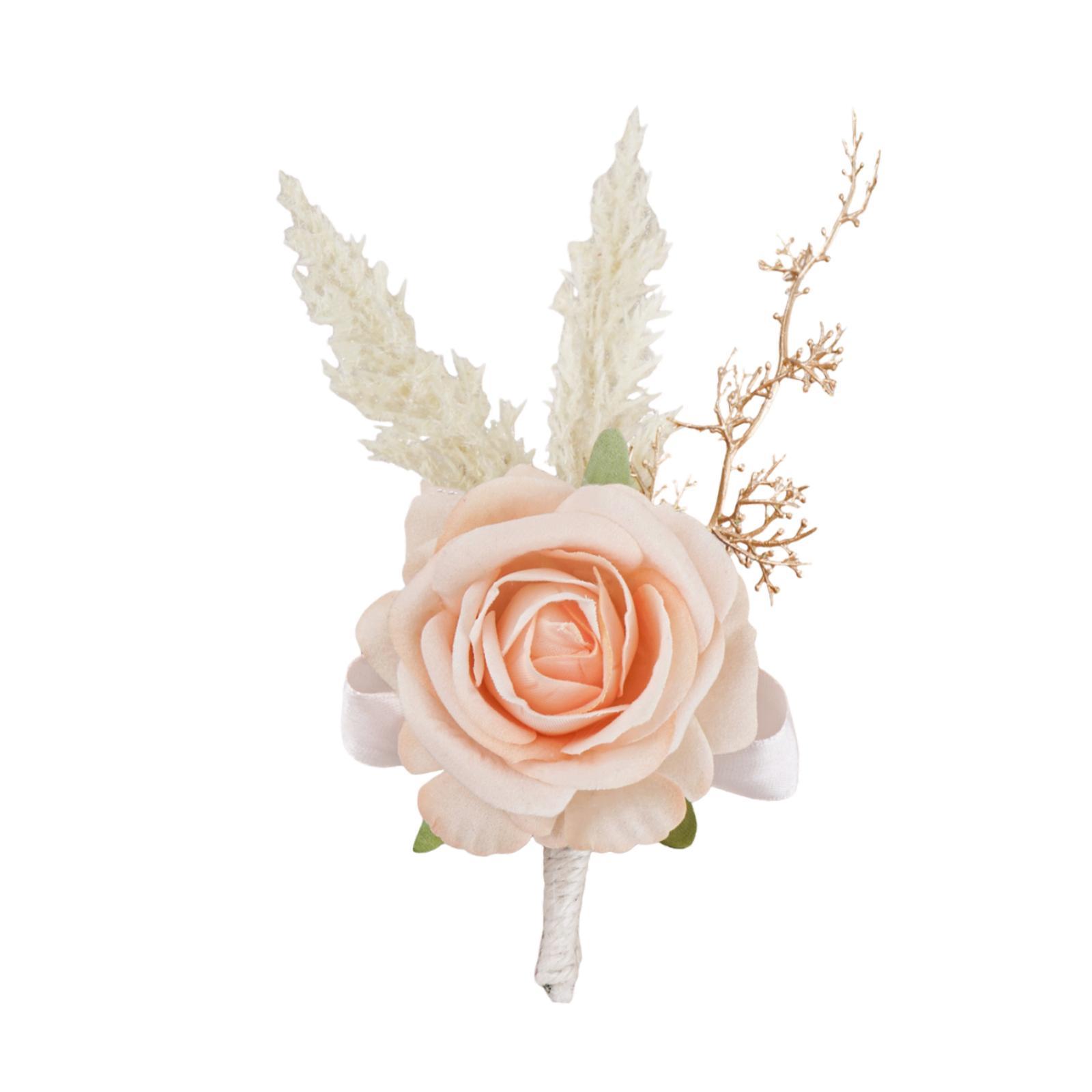 Elegant Rose Boutonniere Handm - огляд і ціна Men Grooming Home
