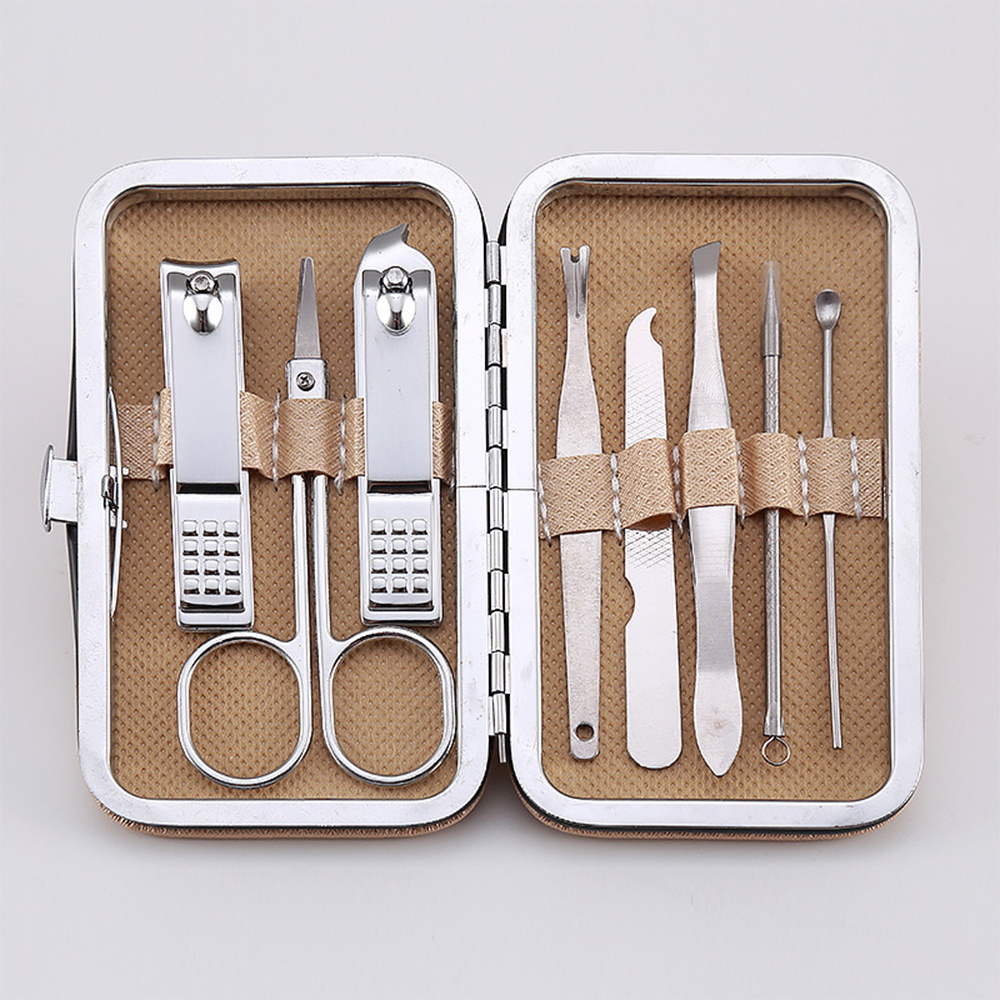 8-in-1 Stainless Manicure Set  - огляд і ціна Nail Care Kit Mens