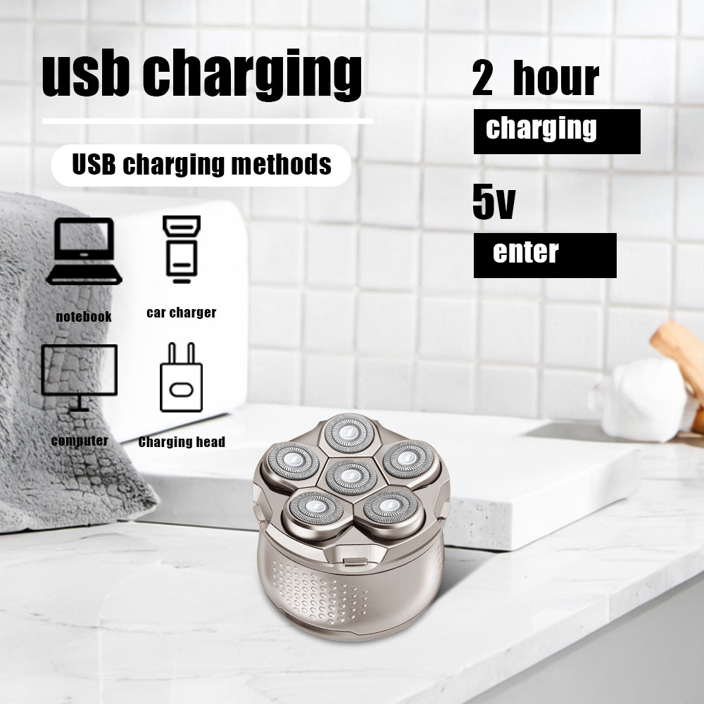 6 Heads Electric Shaver for Me - огляд і ціна Men Grooming Home