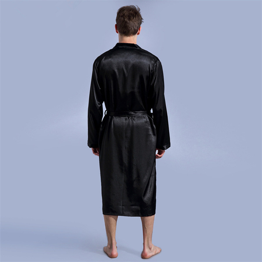 Groom Robe Emulation Silk Soft - огляд і ціна Men Grooming Home