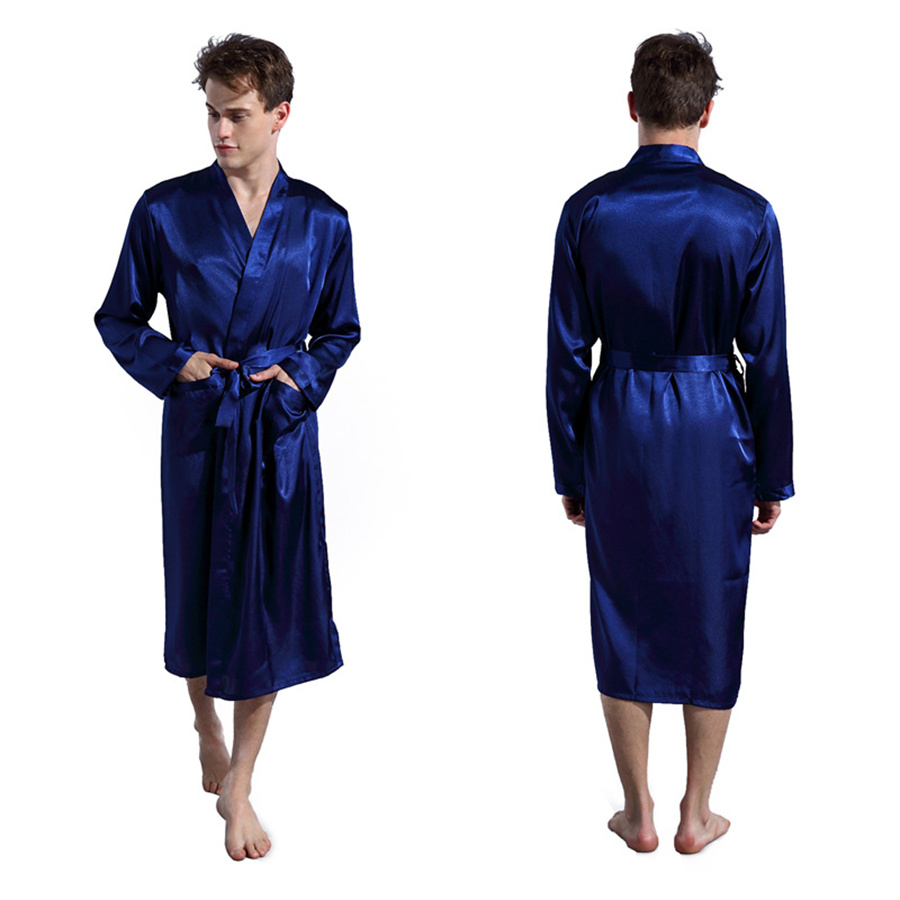 Groom Robe Emulation Silk Soft - огляд і ціна Men Grooming Home