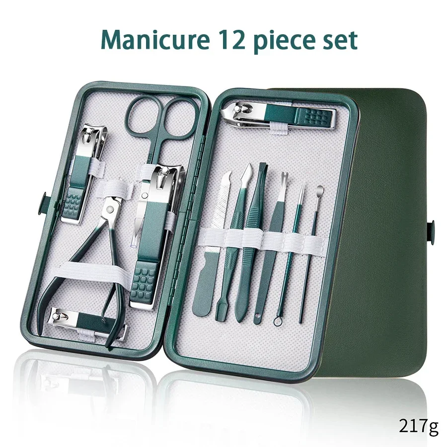 Manicure Set Nail Clippers Kit - огляд і ціна Nail Care Kit Mens
