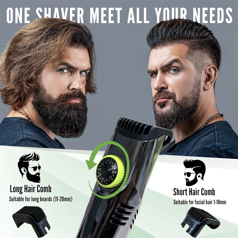 Cordless Men Beard Trimmer Rec - огляд і ціна Men'S Grooming Vacuum