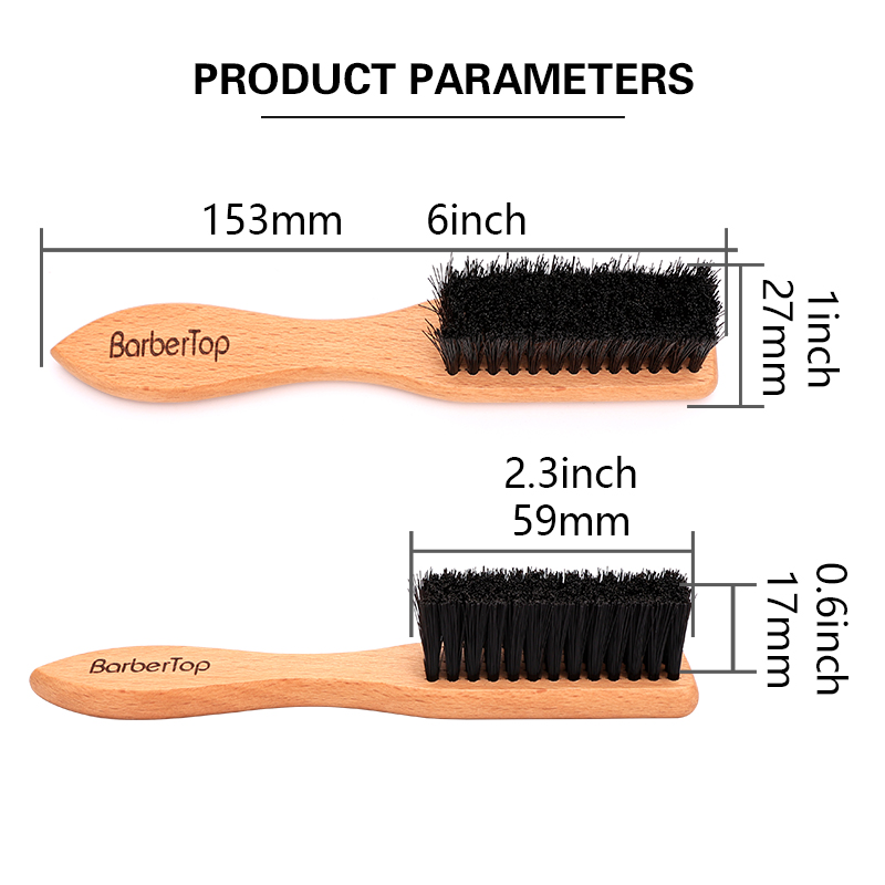 Barbertop Men Beard Brush Wood - огляд і ціна Men'S Grooming Brush