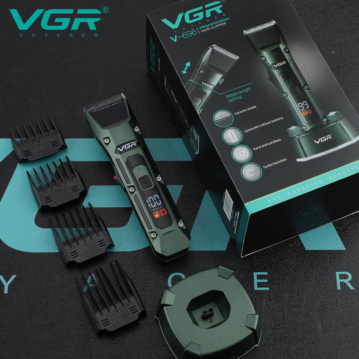 VGR V-696 New metal Popular Sa - огляд і ціна Men'S Grooming Scissors